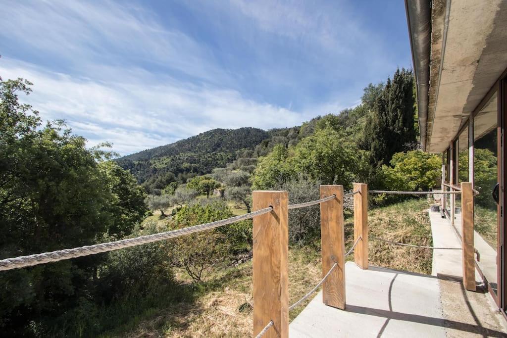 Bas De Villa Au Milieu Des Oliviers. Chateauneuf-Villevieille المظهر الخارجي الصورة